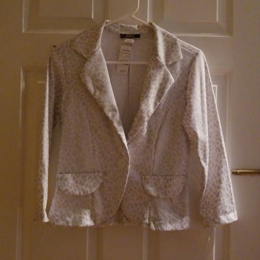 Leopard Blazer